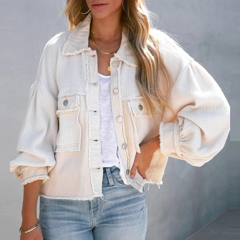 EP | NomiesJacket I Veste à manches bouffantes pour femmes