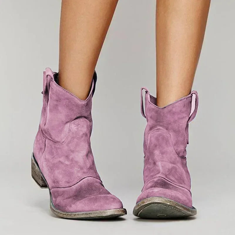 KS | Bottines en daim