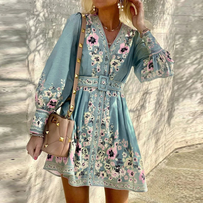 SL | Mini robe bohème
