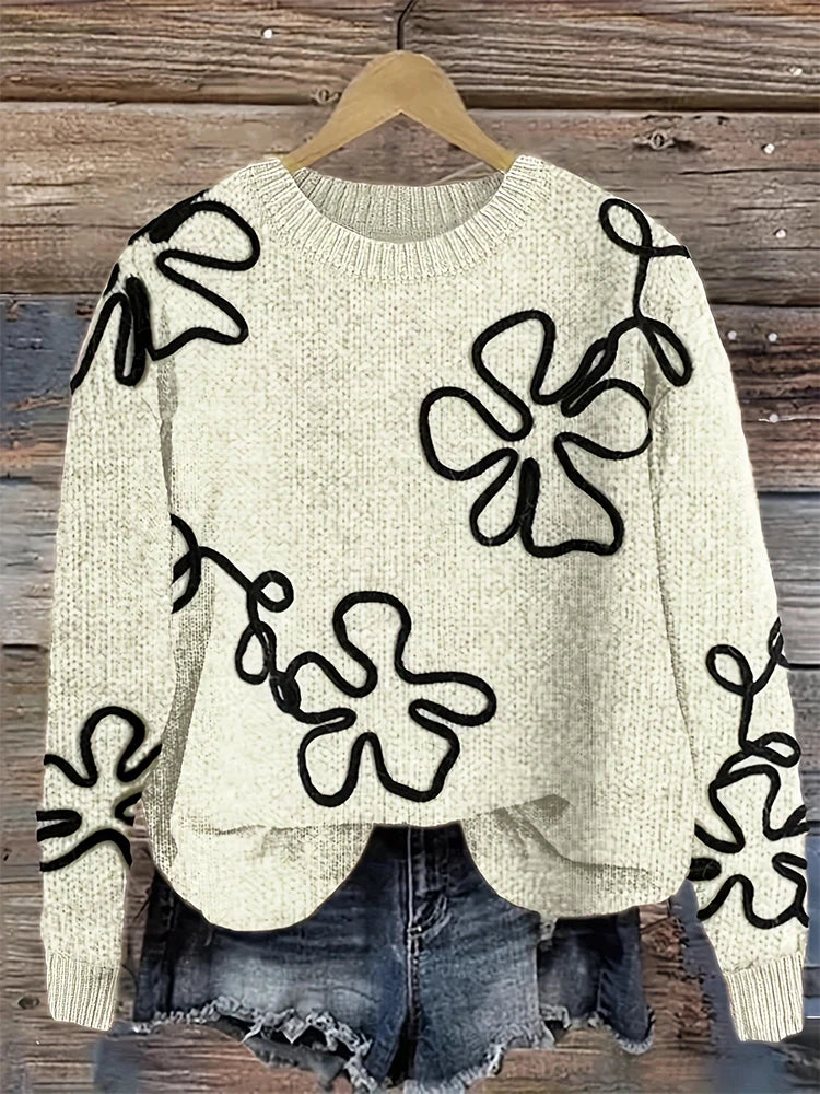 Discret et élégant Pull