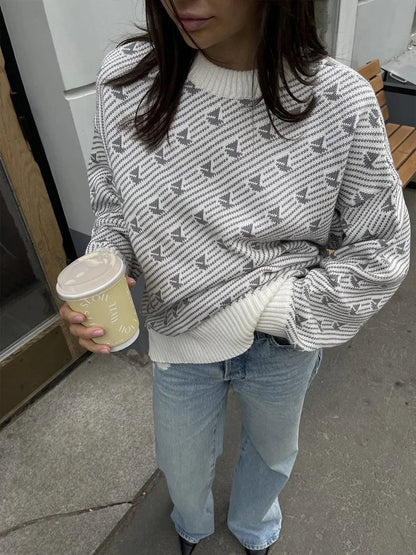 Pull vintage classique
