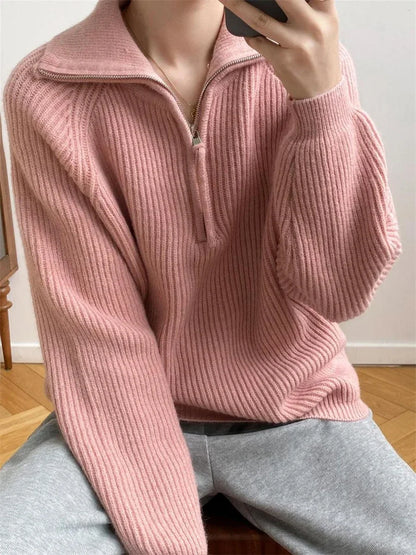 Pull au design classique