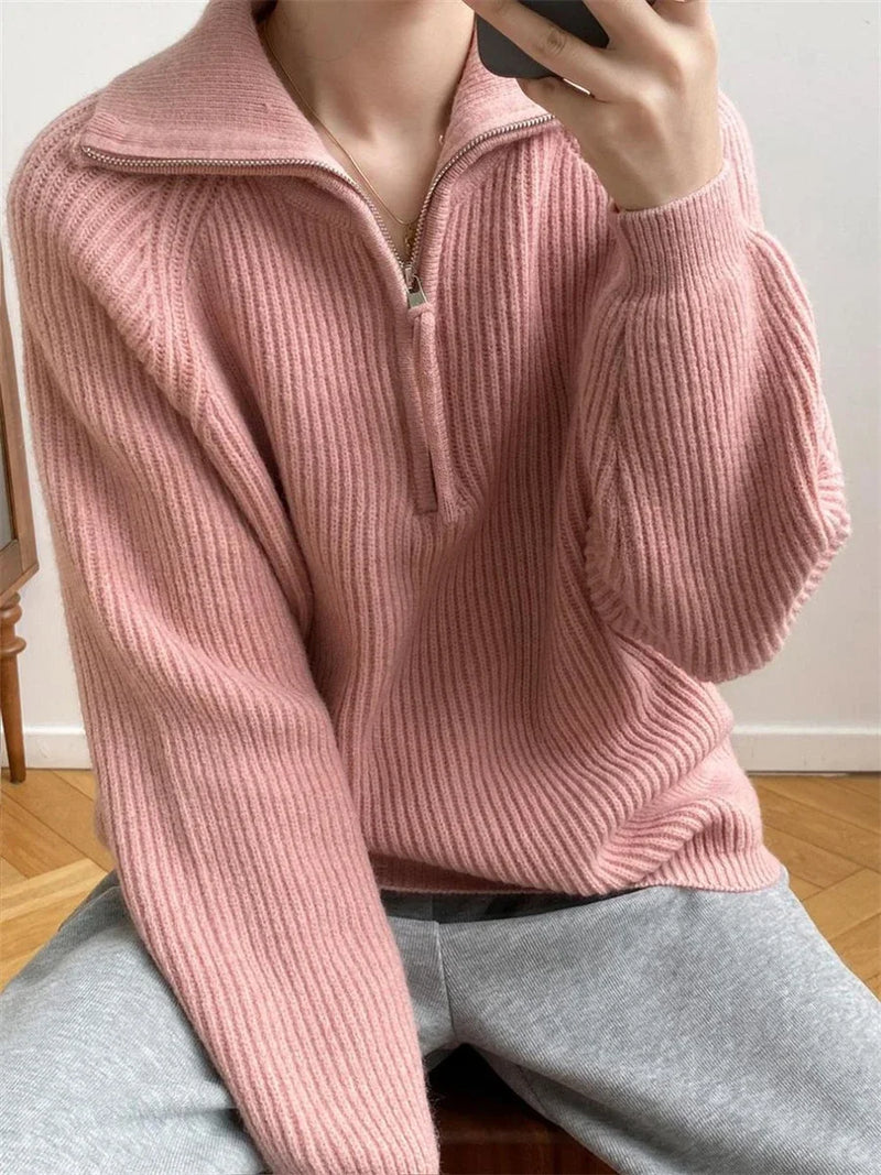 Pull au design classique