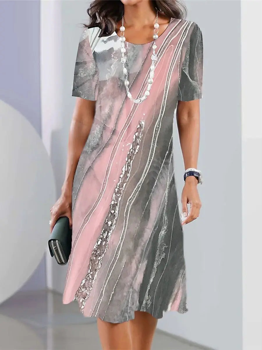 SL | Vintage Print robes pour femmes
