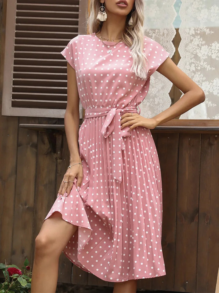 Frais et féminin Robe