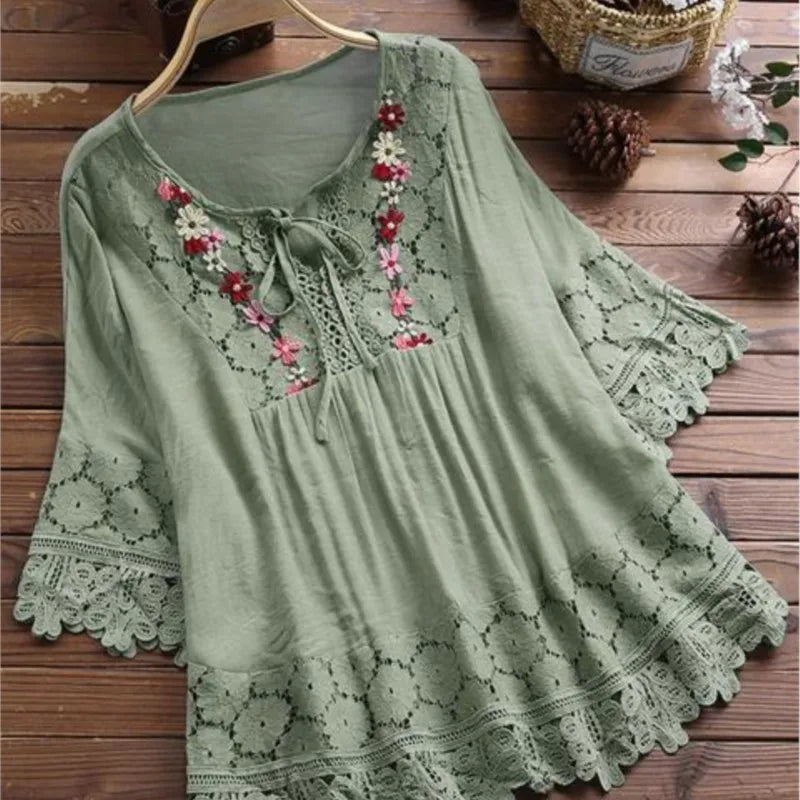 Frais et féminin Chemise