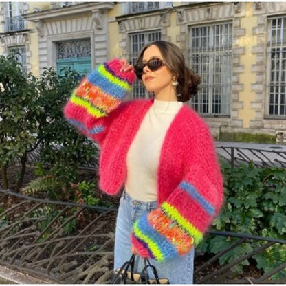 EP | Pull ouvert rayé