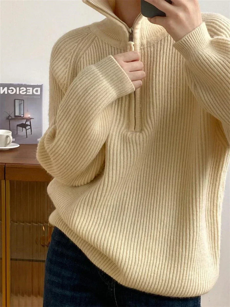 Pull au design classique