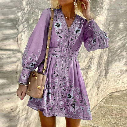 SL | Mini robe bohème