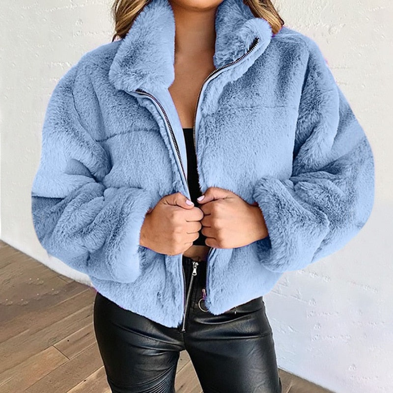 EP | MarliesJacket I Manteau de fourrure pour femme