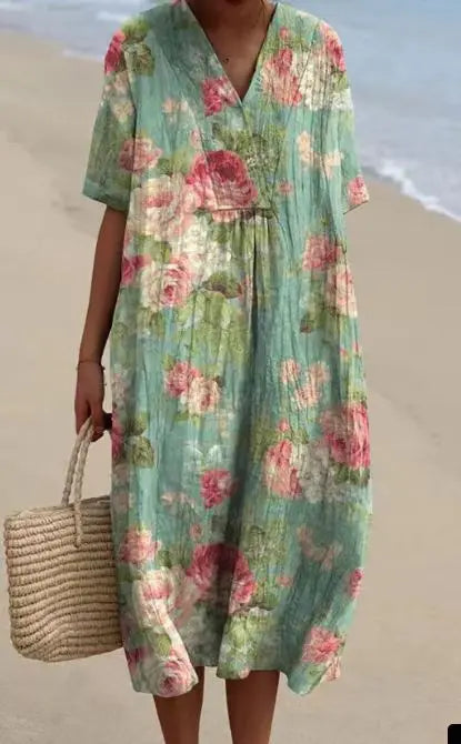 Frais et féminin Robe