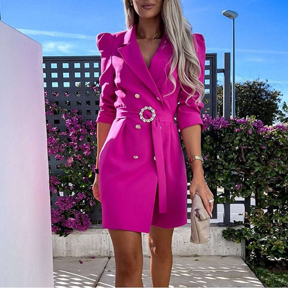EP | Robe blazer avec ceinture