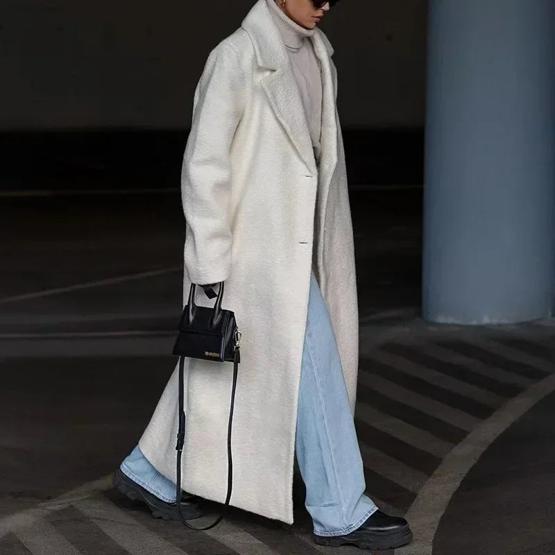 EP | manteau long décontracté tendance