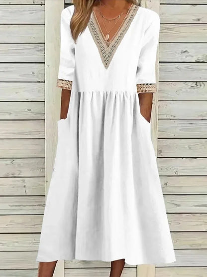 Frais et féminin Robe