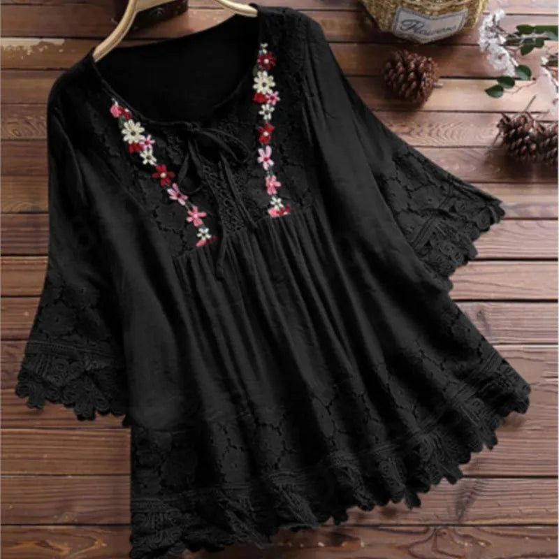 Frais et féminin Chemise