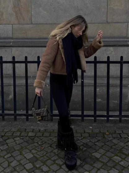Veste au style vintage intemporel