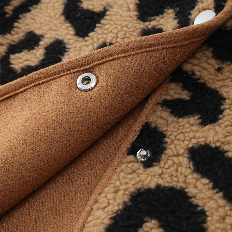 EP | Veste d'hiver léopard