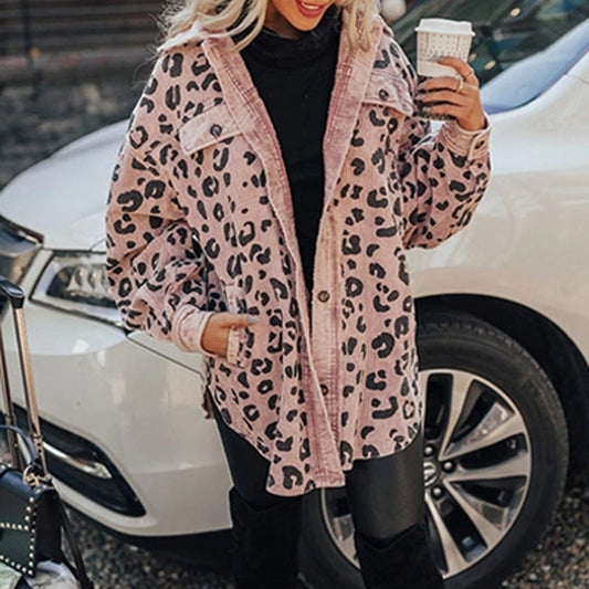 EP | SannesJacket I Veste avec imprimé animalier pour femmes