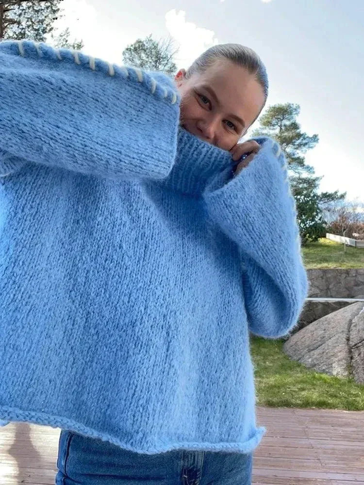 EP | Pull tricoté grande taille