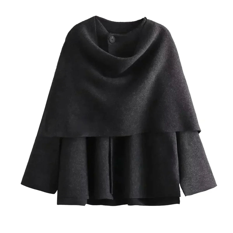EP | Veste surdimensionnée avec écharpe
