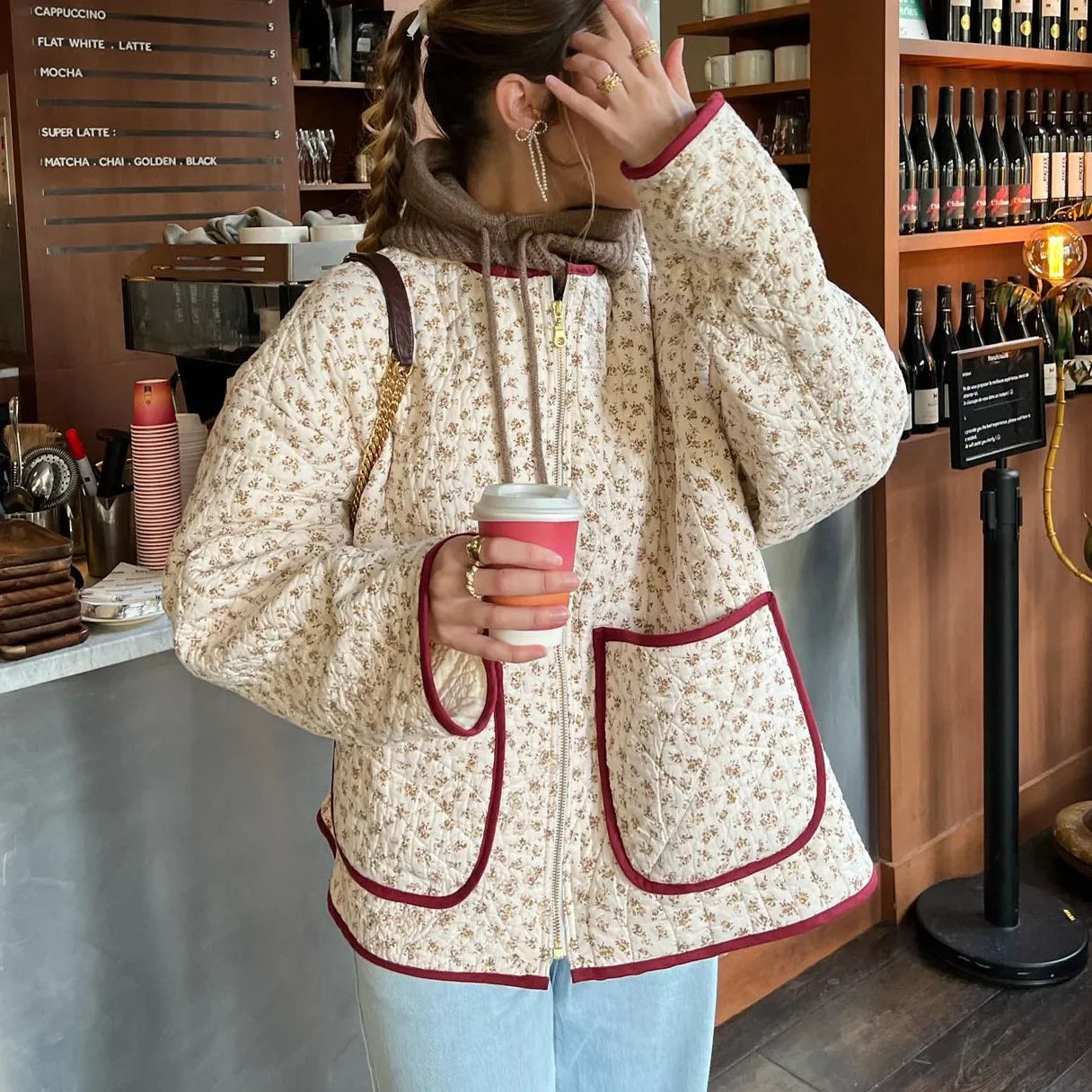 Luxe et gracieux Veste