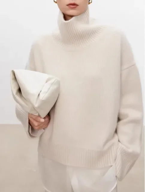 EP | MW - pull-over midi tricoté confortable