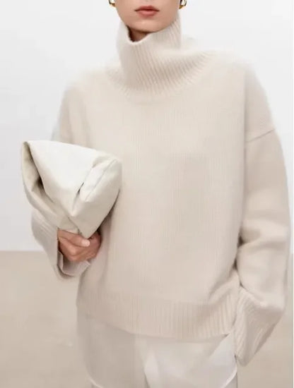 EP | MW - pull-over midi tricoté confortable
