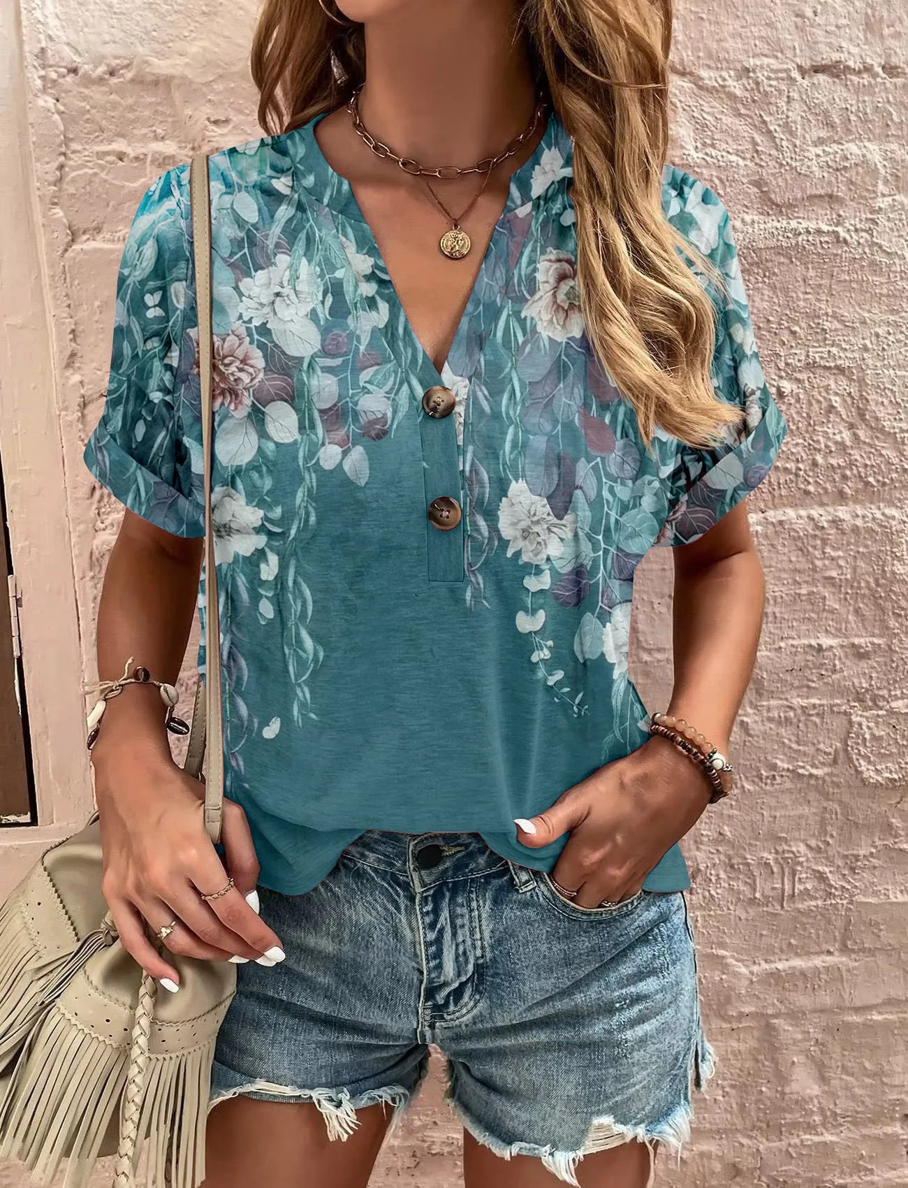 Frais et féminin Chemise