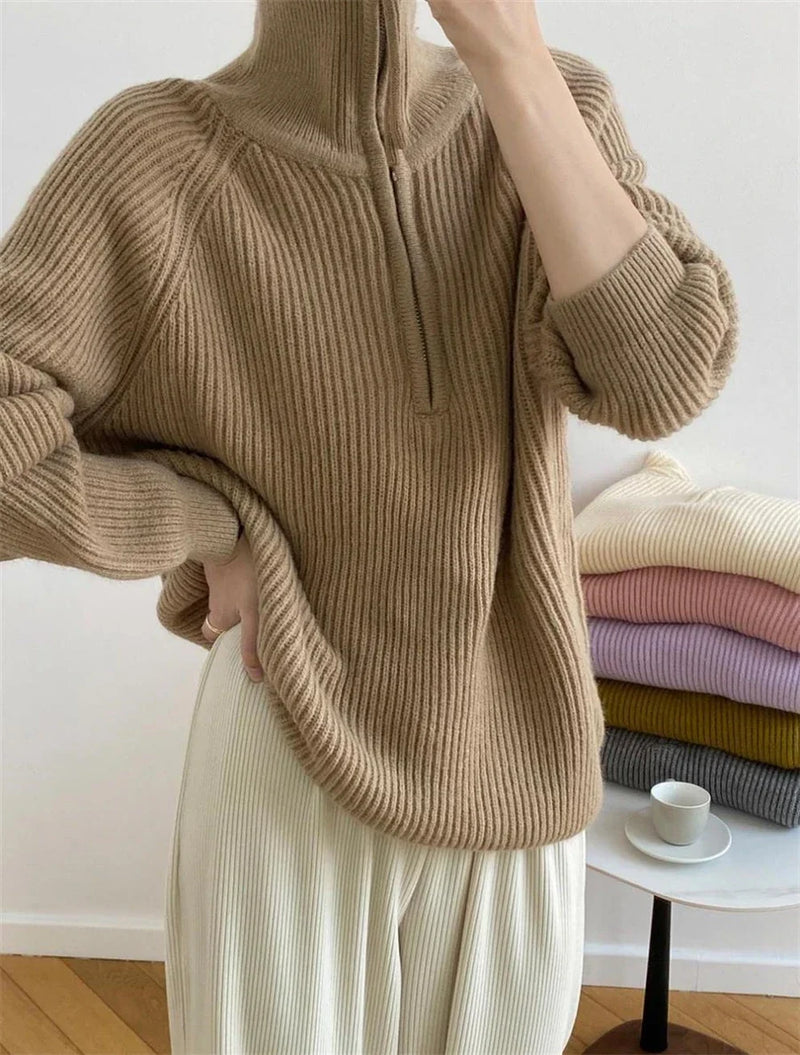 Pull au design classique