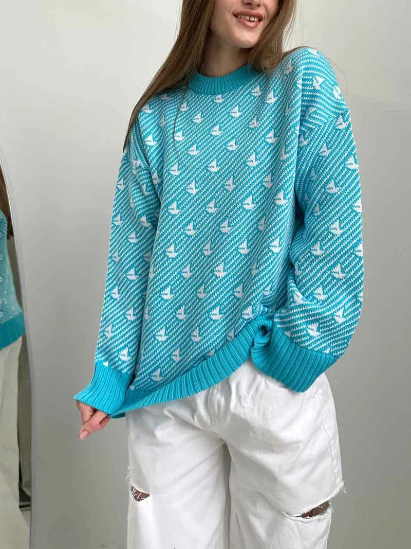 Pull vintage classique