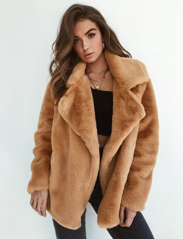 EP | manteau chaud en peluche Teddy
