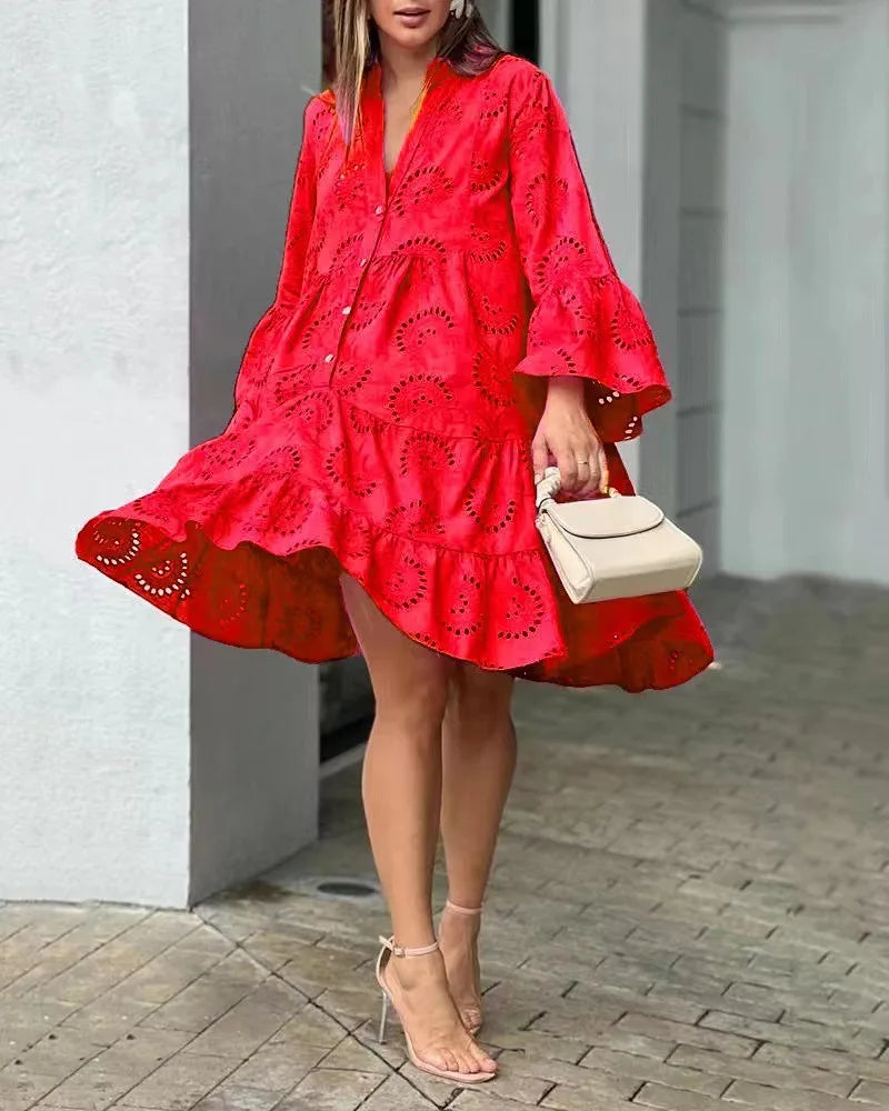 Frais et féminin Robe