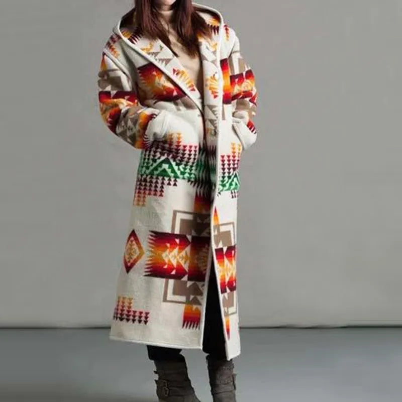 EP | Manteau long style ethnique
