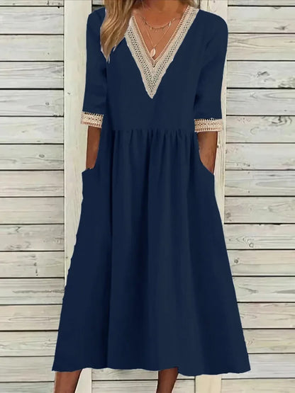 Frais et féminin Robe