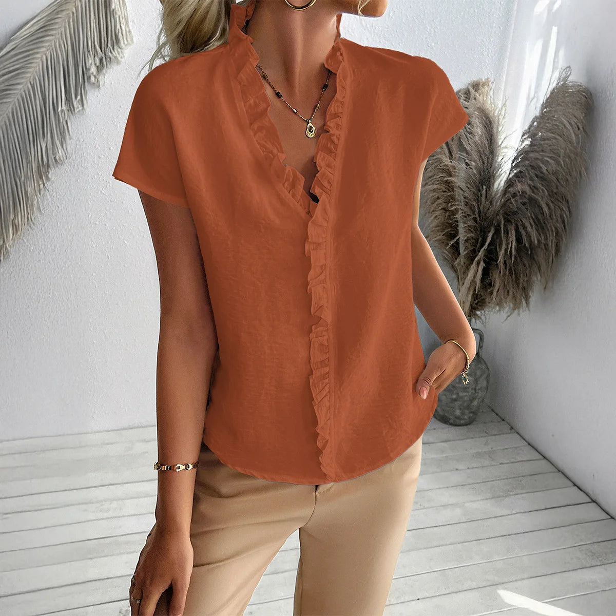 Vibrant et unique Chemise