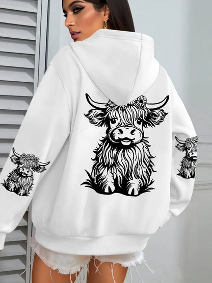 Luxe et gracieux Sweat à capuche