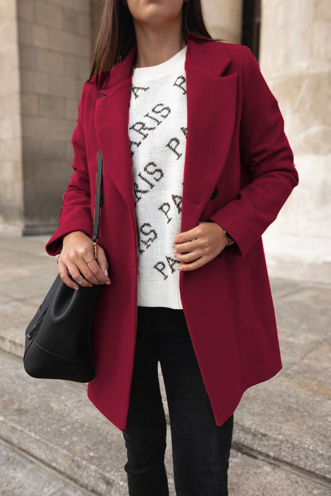 EP | Veste à col roulé classique pour femmes