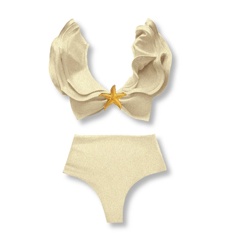 Inspired Bathing Suit With a Contemporary Edge