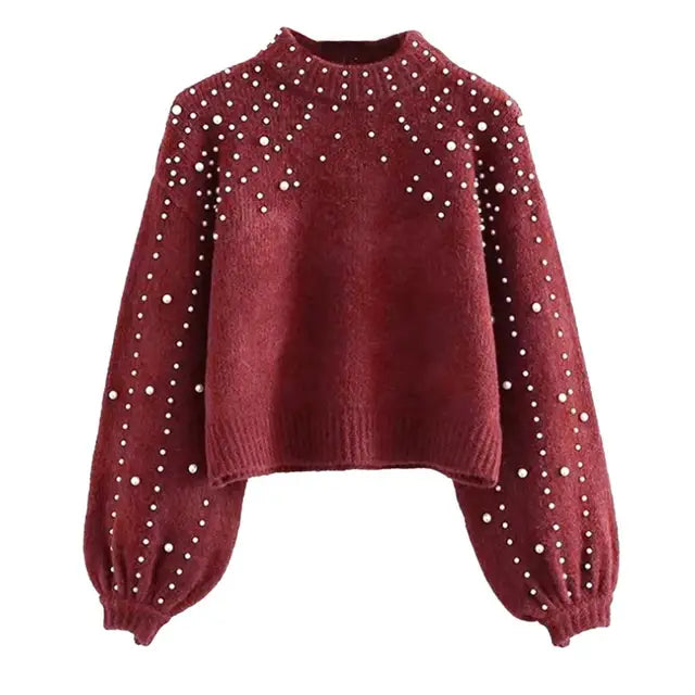 EP | Pull en tricot avec encolure en O
