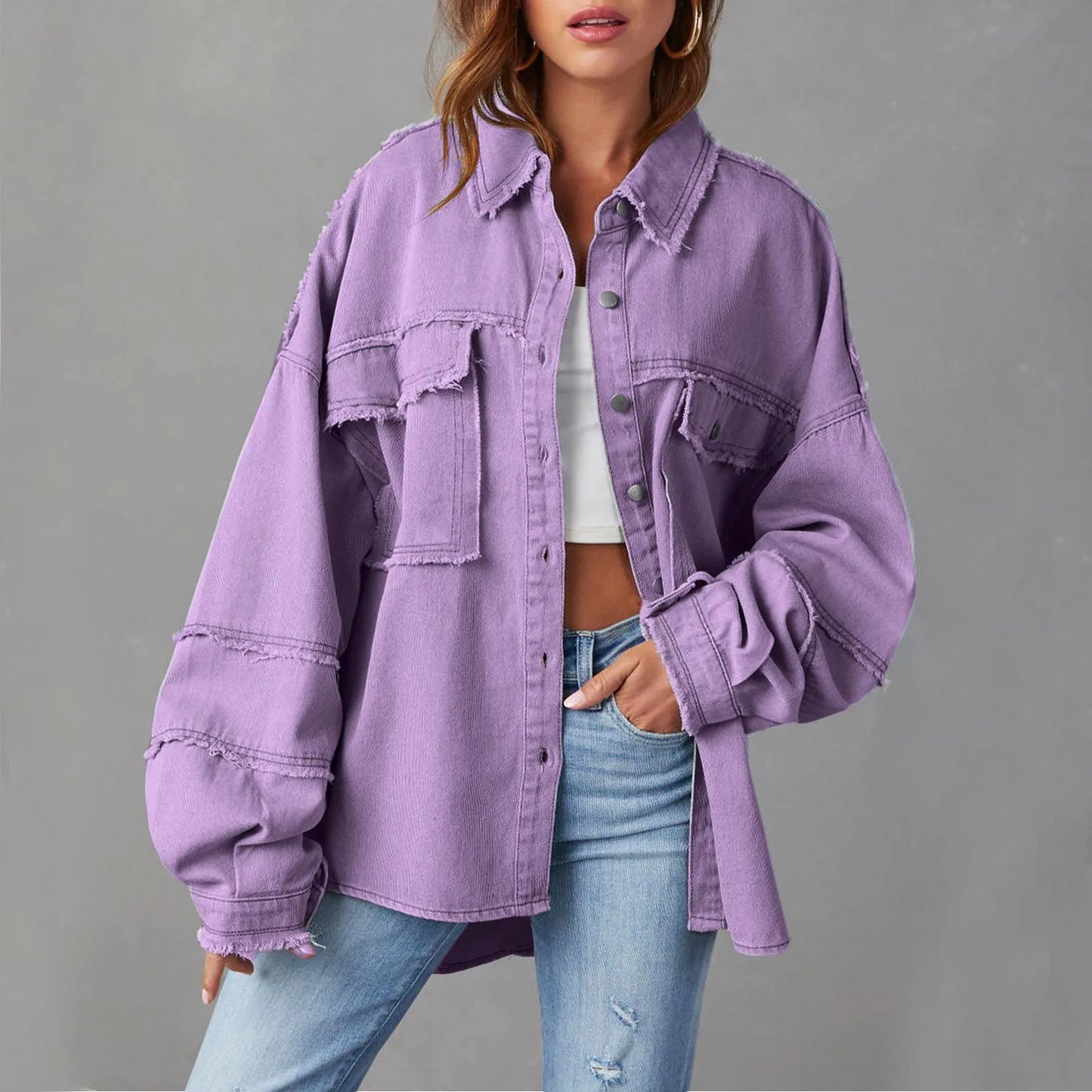 Veste au design réfléchi