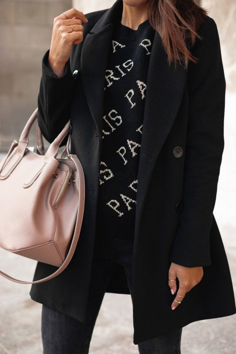 EP | Veste à col roulé classique pour femmes
