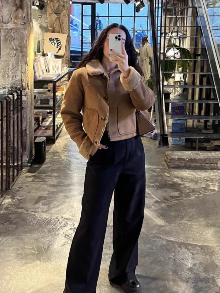 Veste au style vintage intemporel