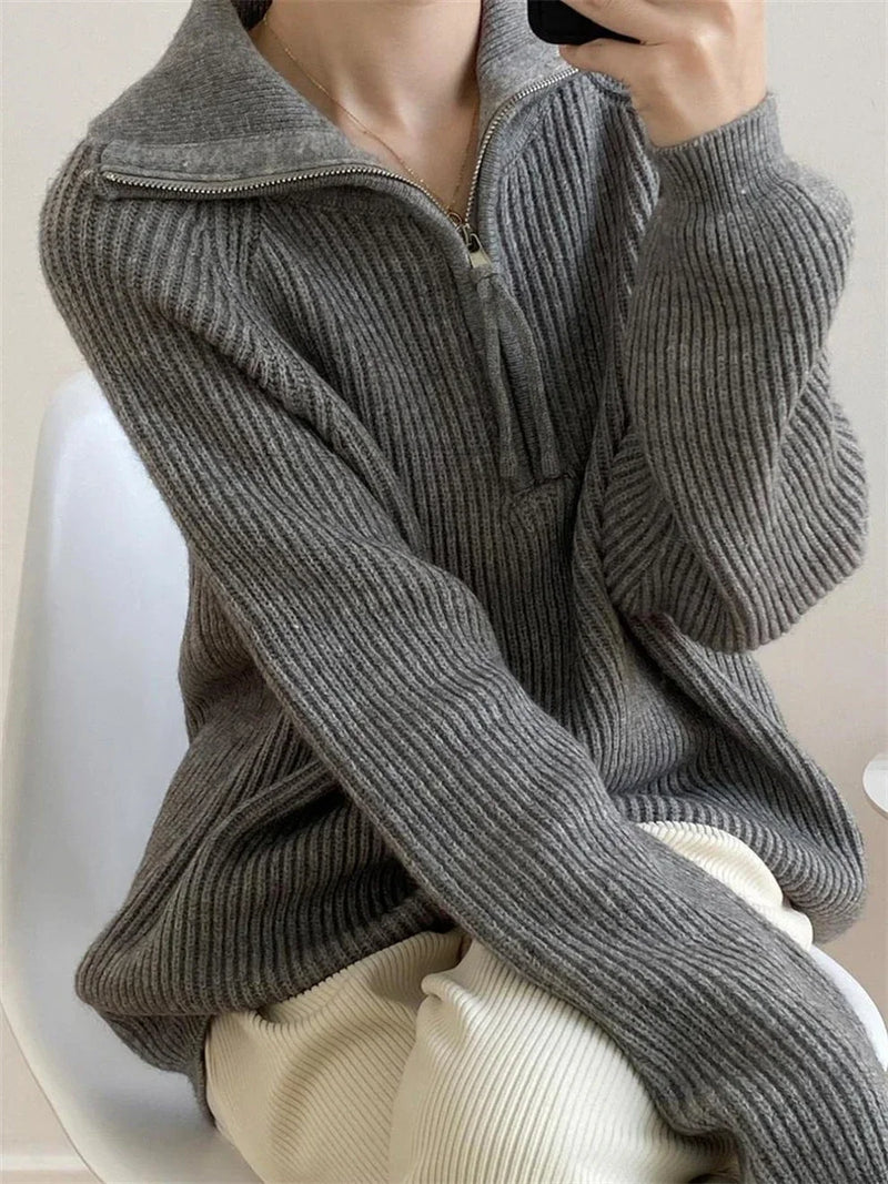Pull au design classique