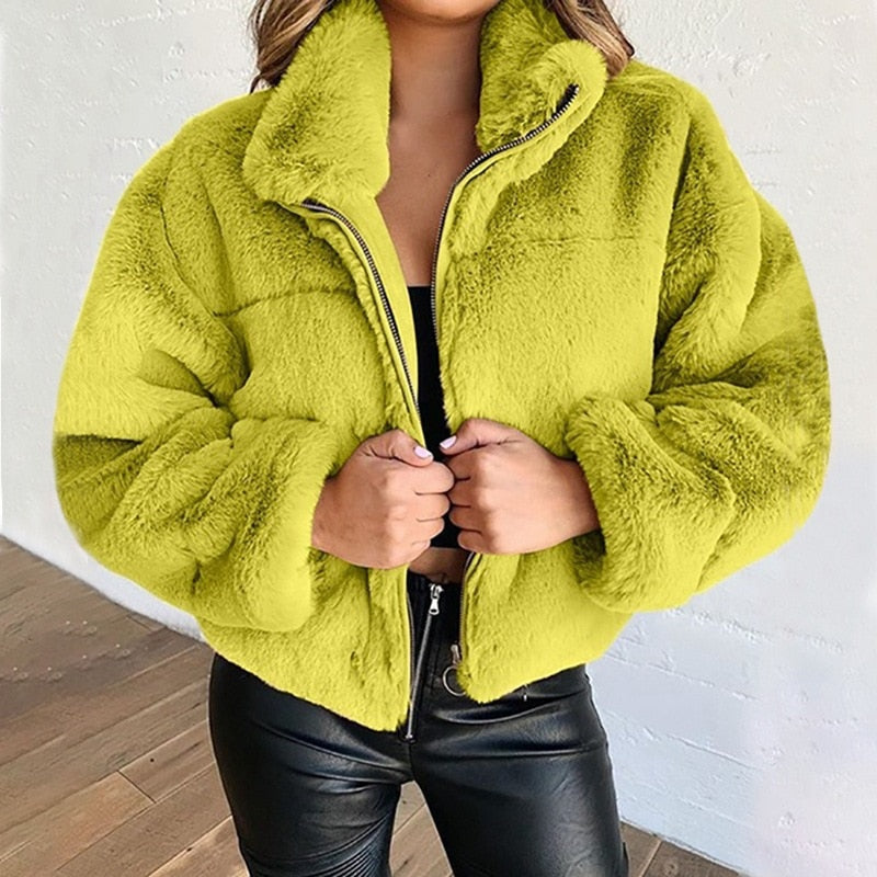EP | MarliesJacket I Manteau de fourrure pour femme