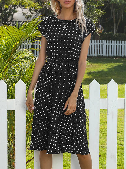 Frais et féminin Robe