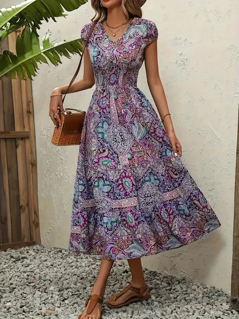 Vibrant et unique Robe
