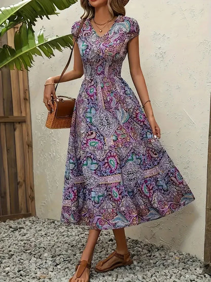 Vibrant et unique Robe