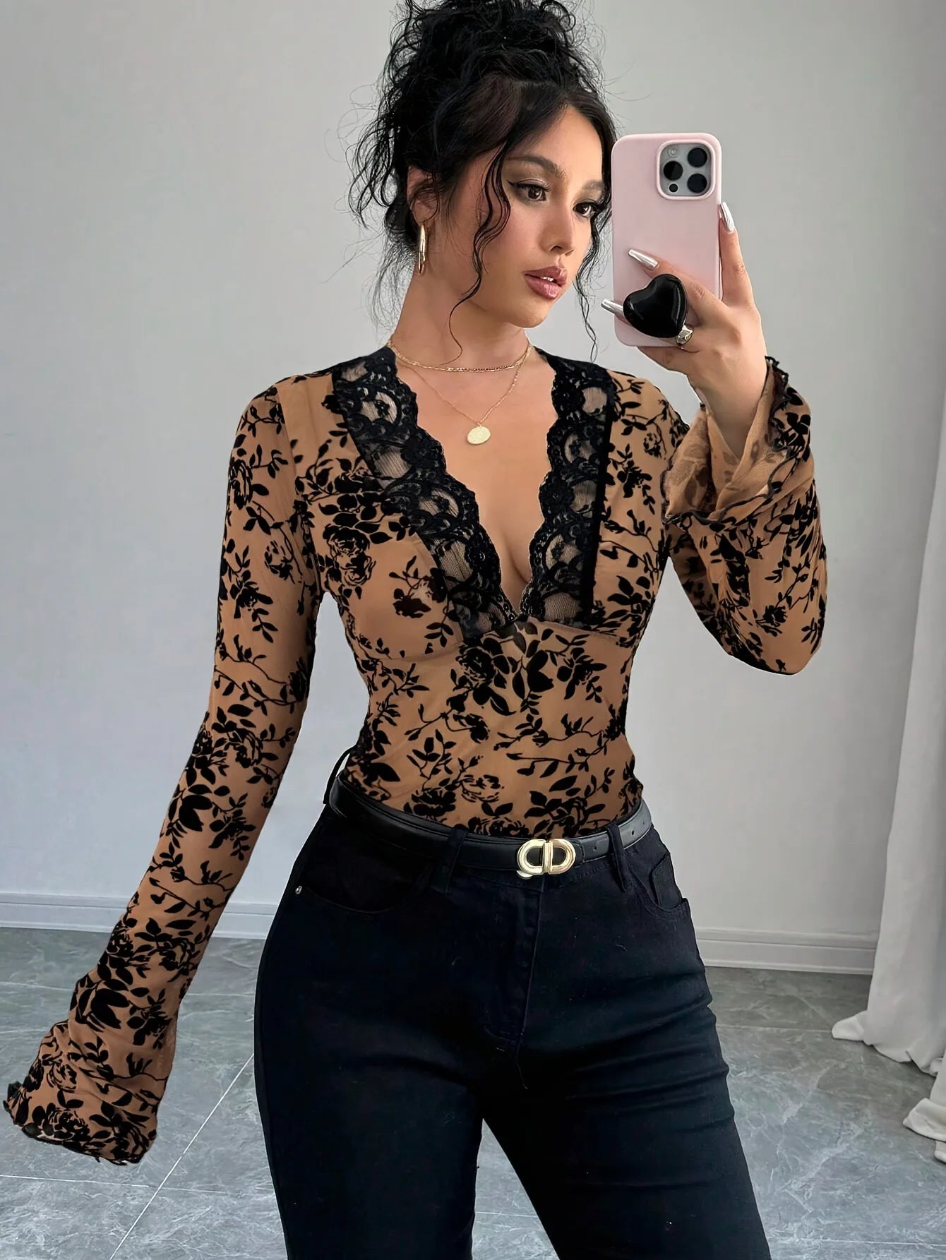 Discret et élégant Chemise