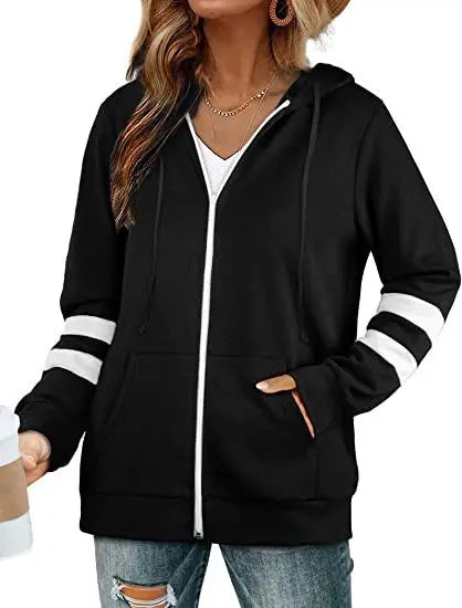 EP | Veste tricotée confortable avec capuche
