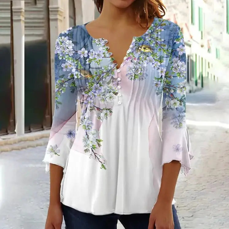Frais et féminin Chemise